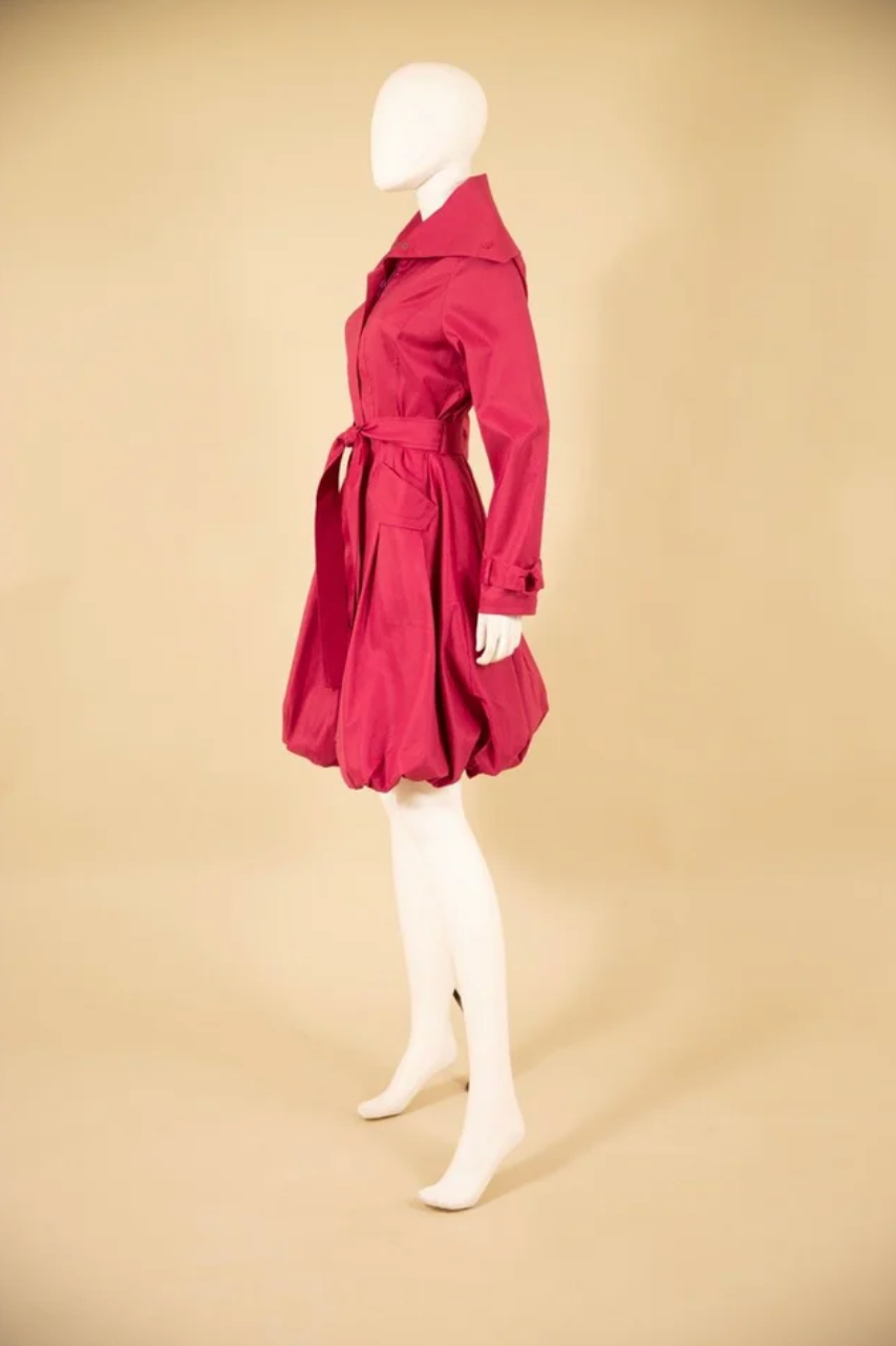 Classic Bubble Dress Trench Coat - 11664 NEW