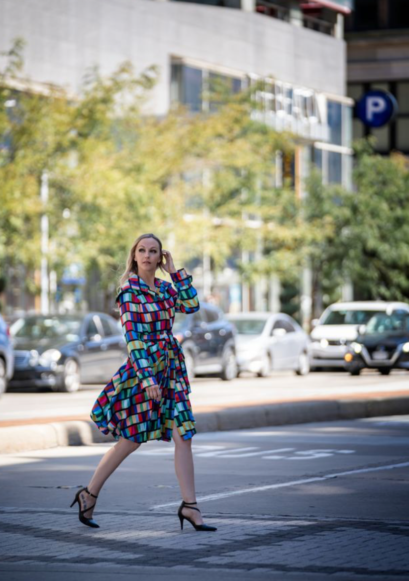 Dupioni Classic Bubble Dress Trench Coat - 11665-24