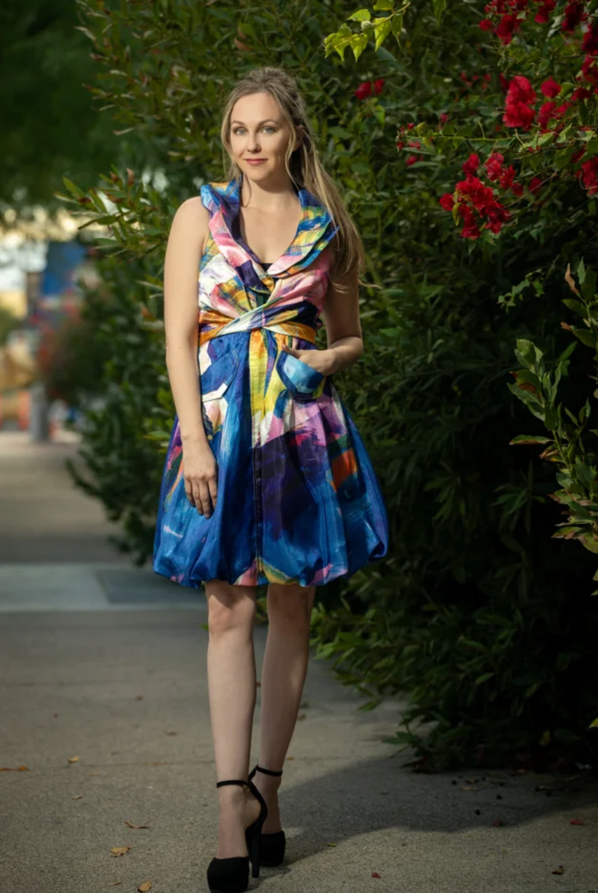 Print Bubble Dress - S25150