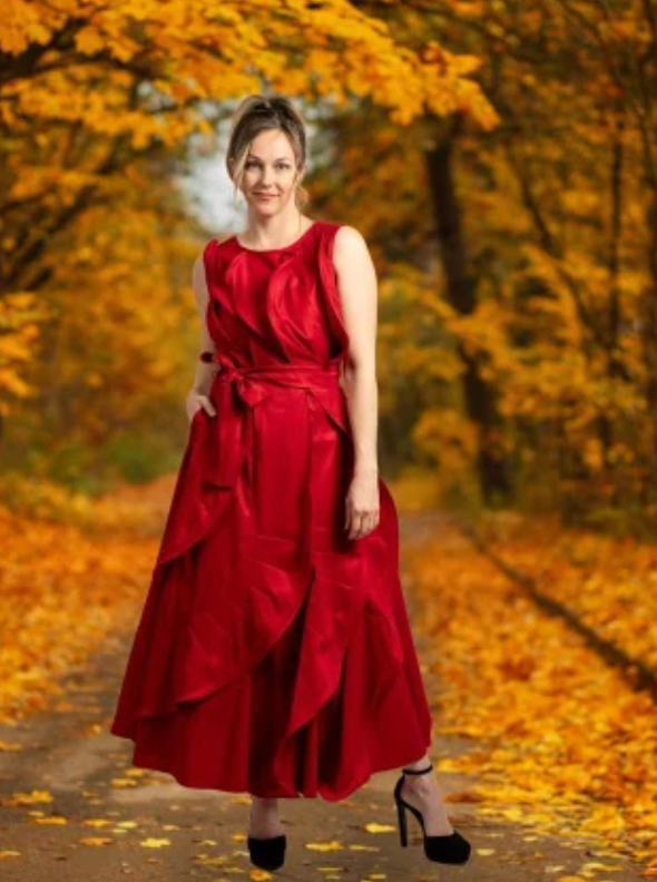 Ruffle Dress - F25016