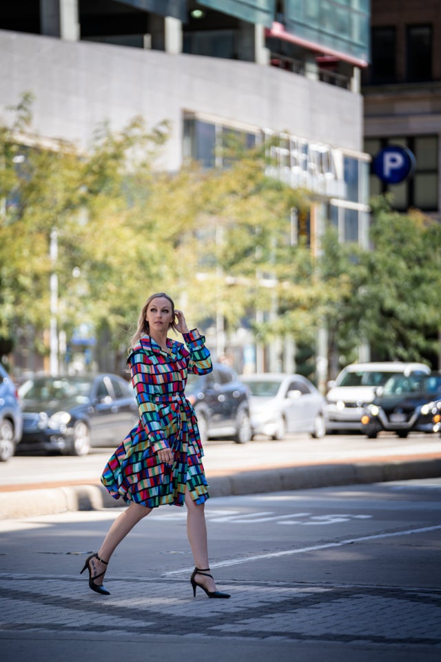 Classic Bubble Coat Dress